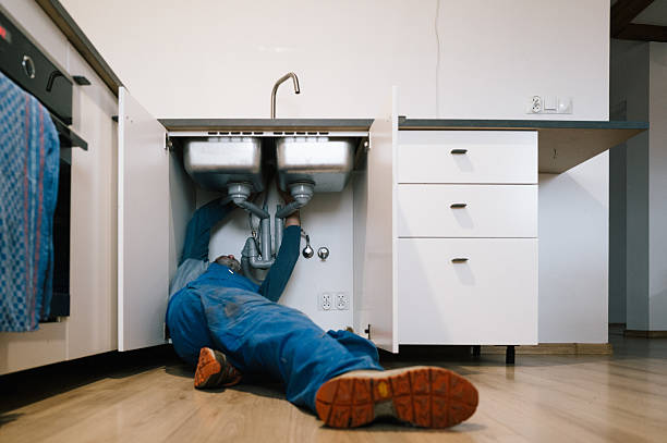 Professional Drain Cleaning technician working in Oronoco, MN